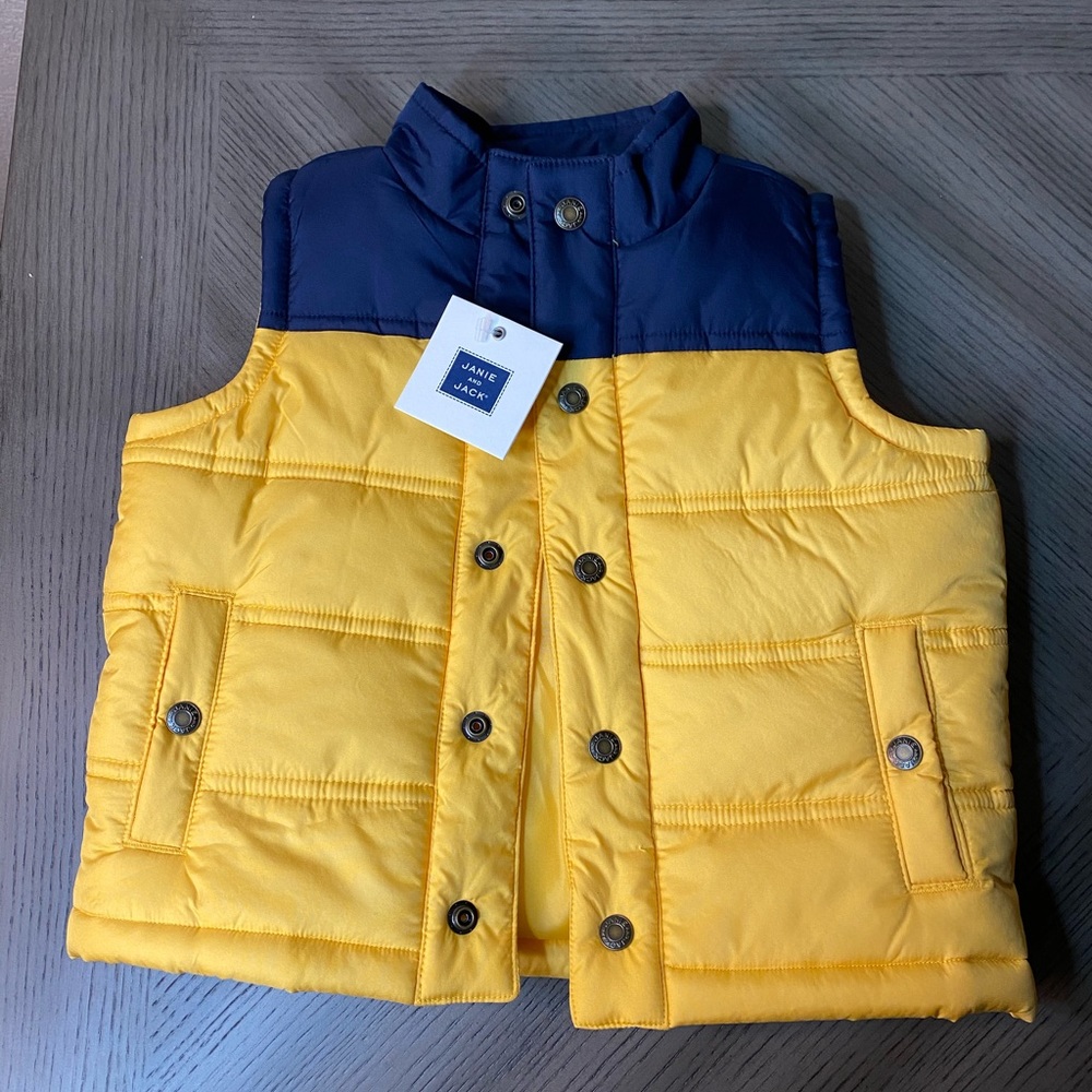 Janie and Jack Infant Puffer Vest